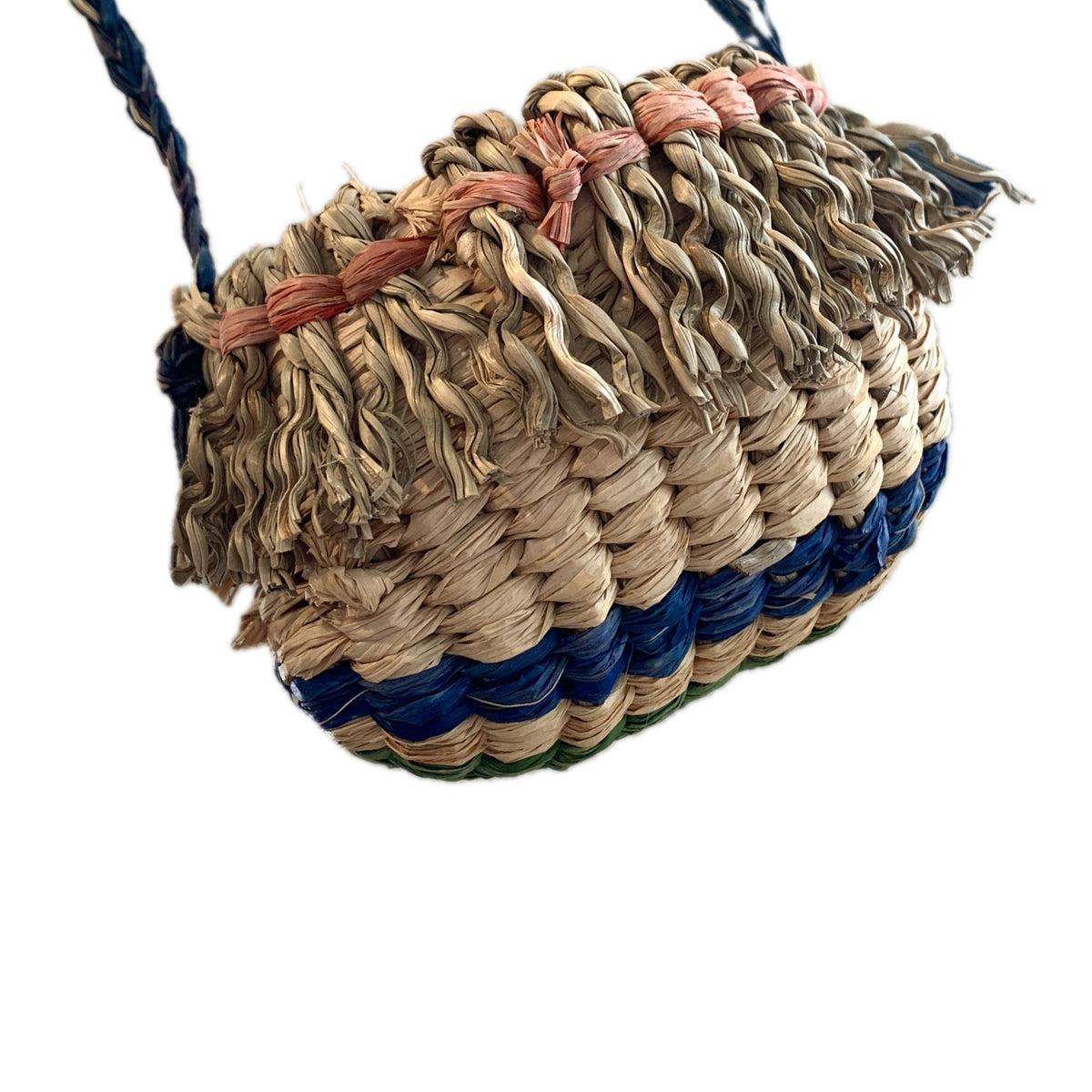 PAULA SAVAGE - Moa Island | 'Migi Bag #438' | Woven rafia + jute | 2026