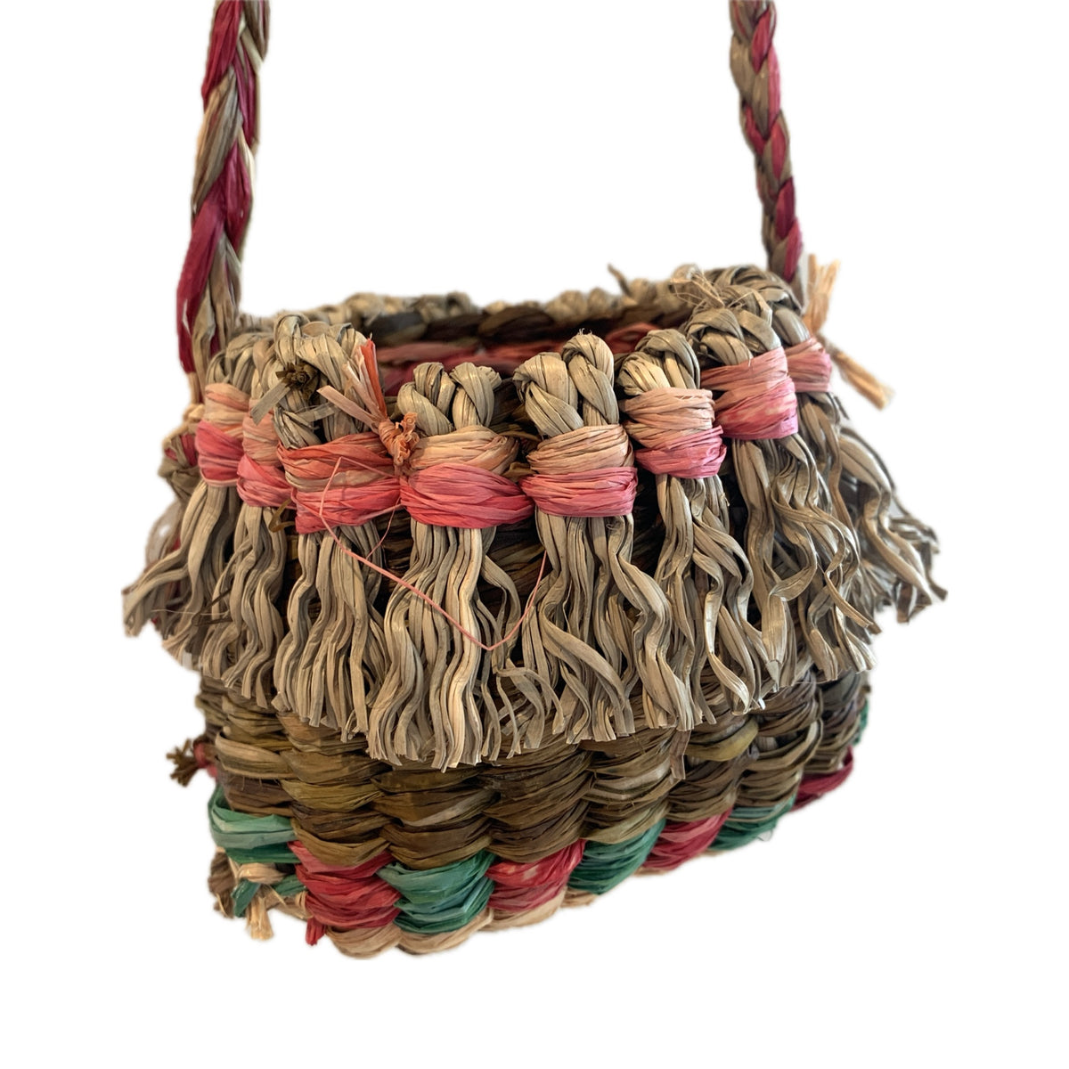 PAULA SAVAGE - Moa Island | 'Migi Bag #435' | Woven rafia + jute | 2026