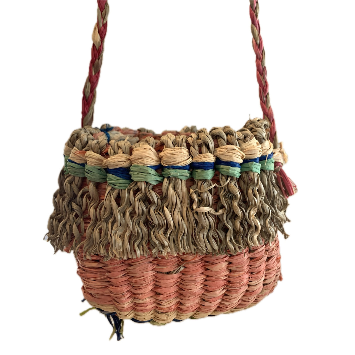 PAULA SAVAGE - Moa Island | 'Migi Bag #437' | Woven rafia + jute | 2026
