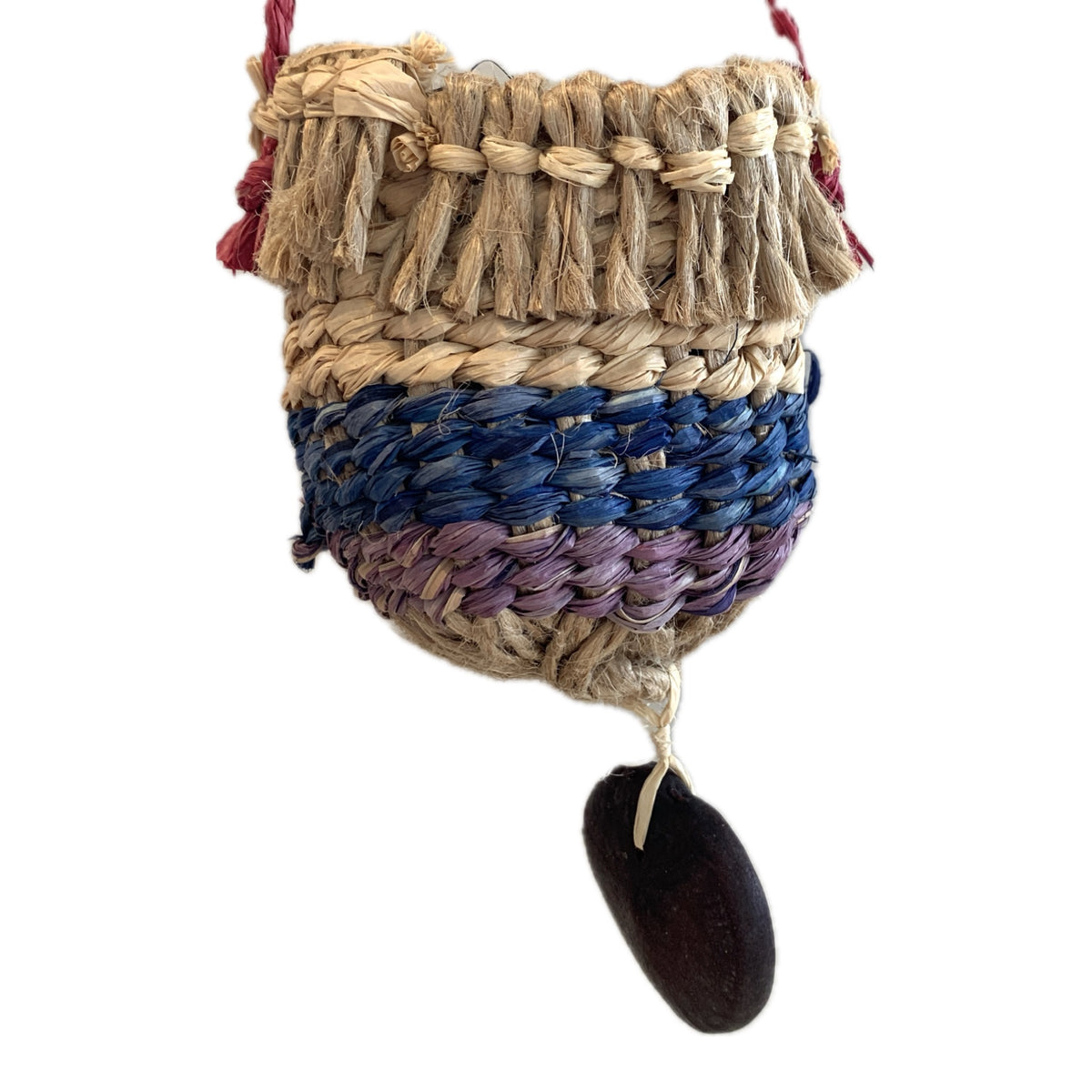 PAULA SAVAGE - Moa Island | 'Migi Bag #400' | Woven rafia + jute | 2026