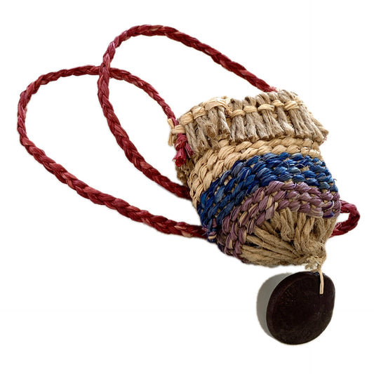 PAULA SAVAGE - Moa Island | 'Migi Bag #400' | Woven rafia + jute | 2026