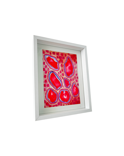 INDIA COLLINS | 'Mango Season 5' | Mixed media / framed