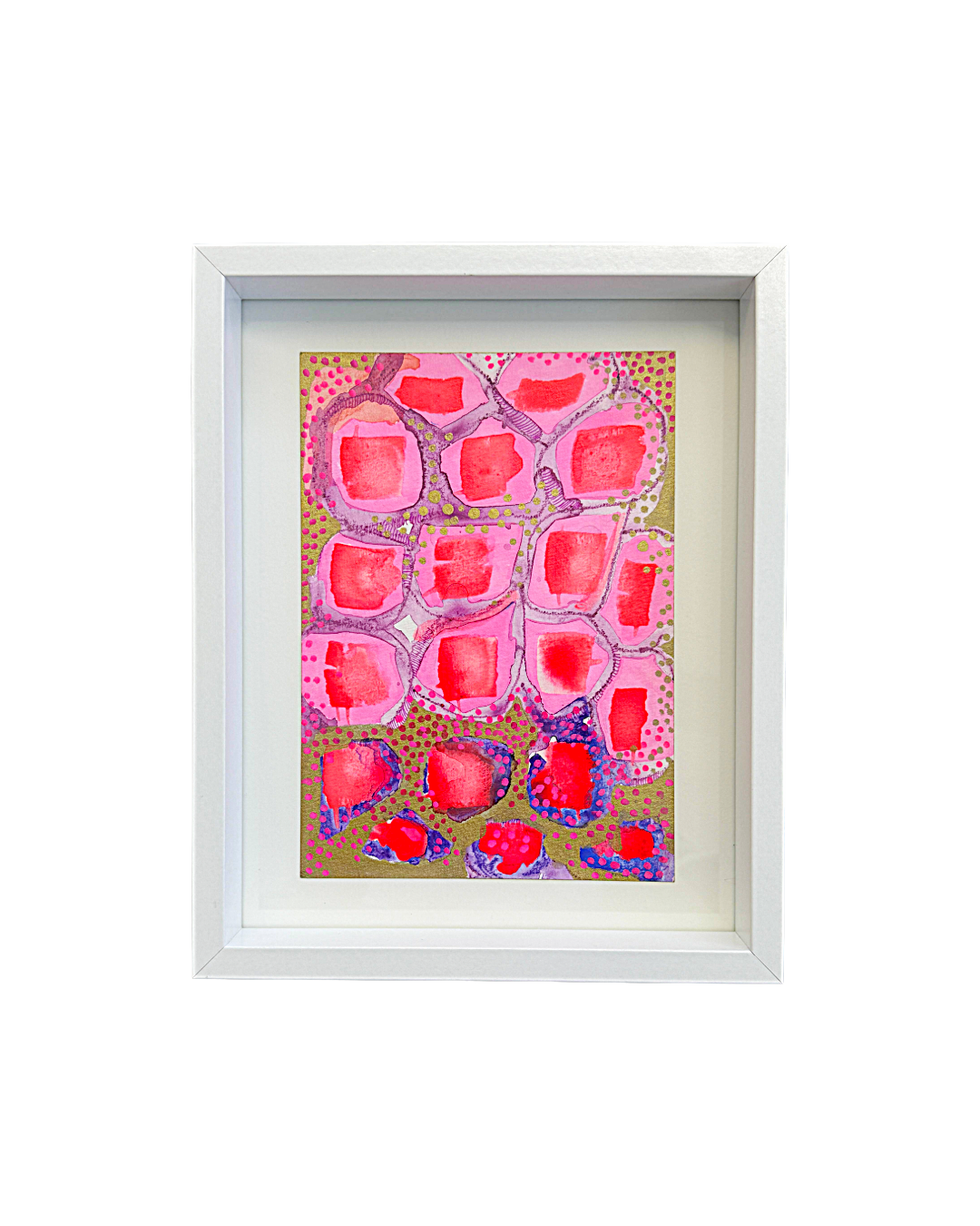 INDIA COLLINS | 'Mango Season 6' | Mixed media / framed