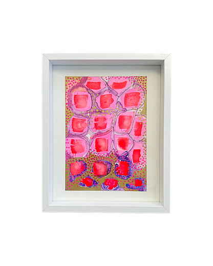 INDIA COLLINS | 'Mango Season 6' | Mixed media / framed