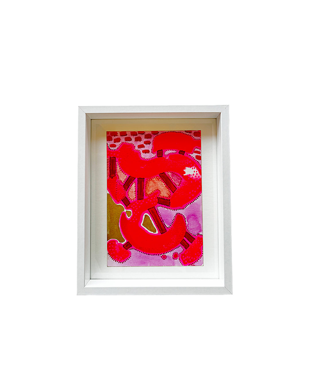INDIA COLLINS | 'Mango Season 7' | Mixed media / framed