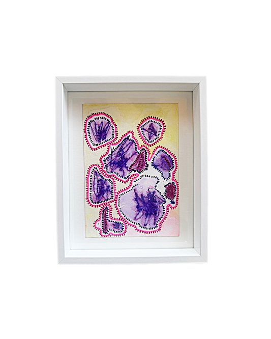 INDIA COLLINS | 'Mango Season 9' | Mixed media / framed