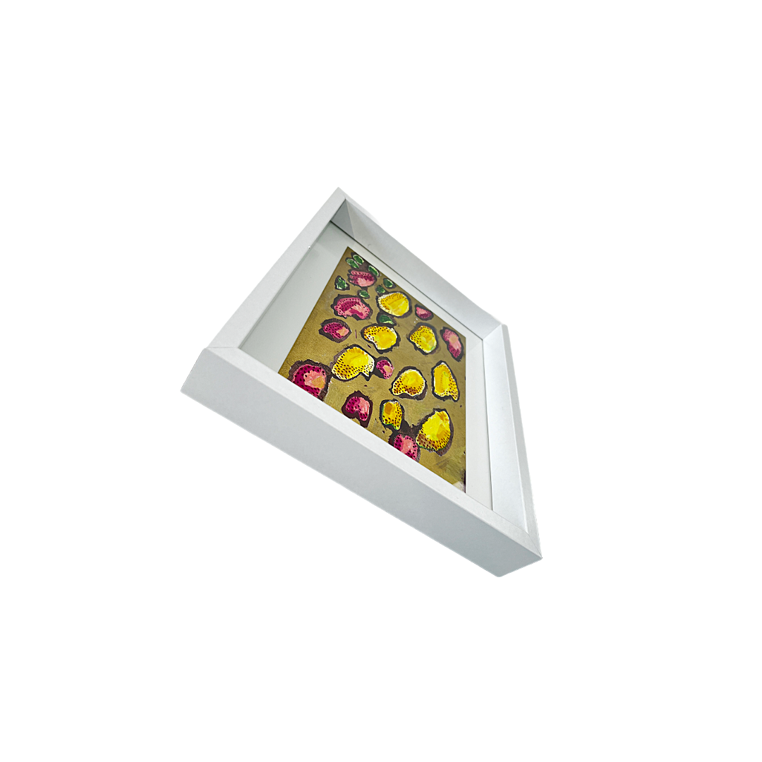 INDIA COLLINS | 'Mango Season 13' | Mixed media / framed