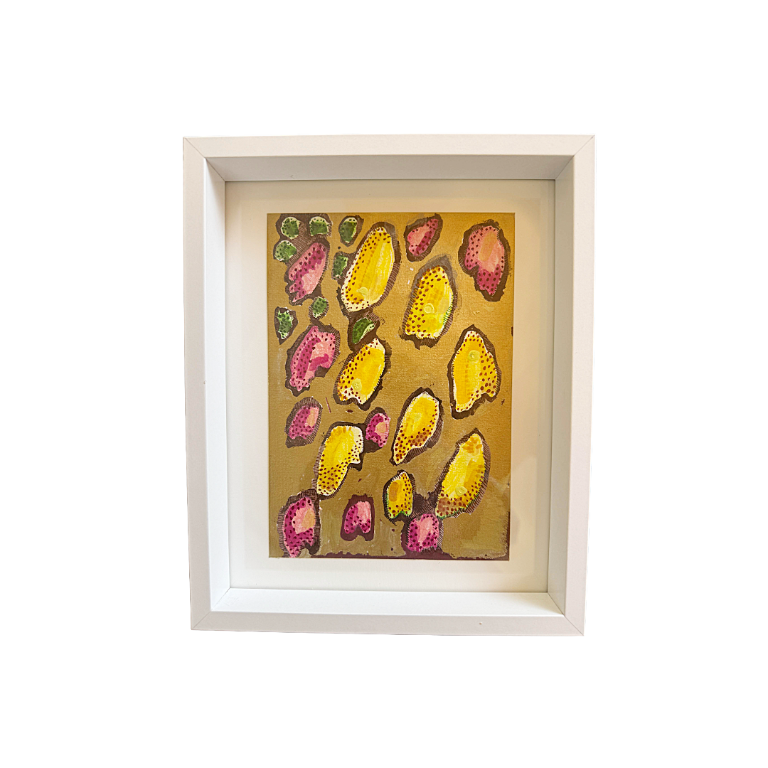 INDIA COLLINS | 'Mango Season 13' | Mixed media / framed