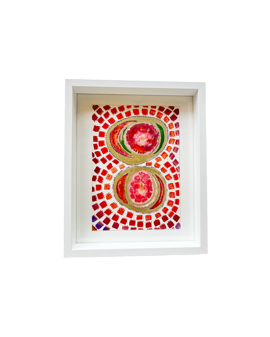 INDIA COLLINS | 'Mango Season 15' | Mixed media / framed