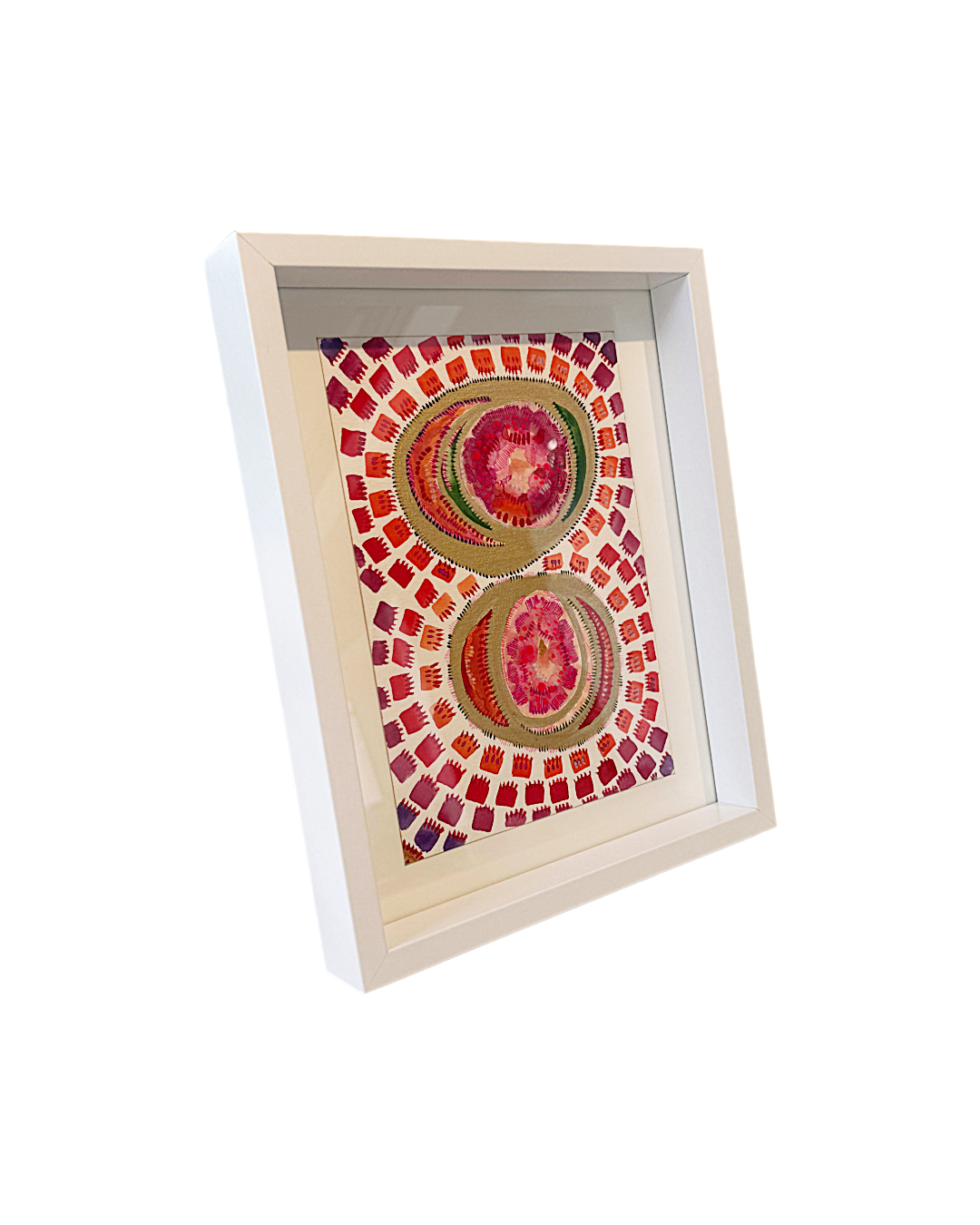 INDIA COLLINS | 'Mango Season 15' | Mixed media / framed