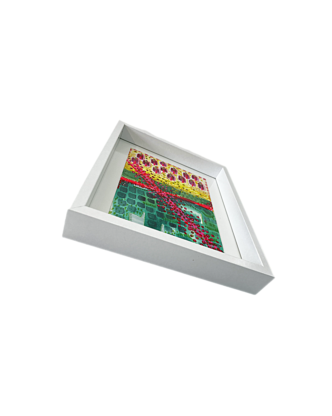 INDIA COLLINS | 'Mango Season 16' | Mixed media / framed