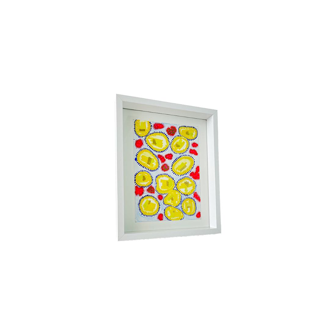 INDIA COLLINS | 'Mango Season 17' | Mixed media / framed