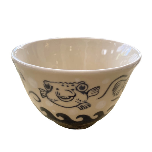 JANE JEHNE | 'Stoned Puffer Fish Series - Rice Bowl (2)' | Glazed Ceramic