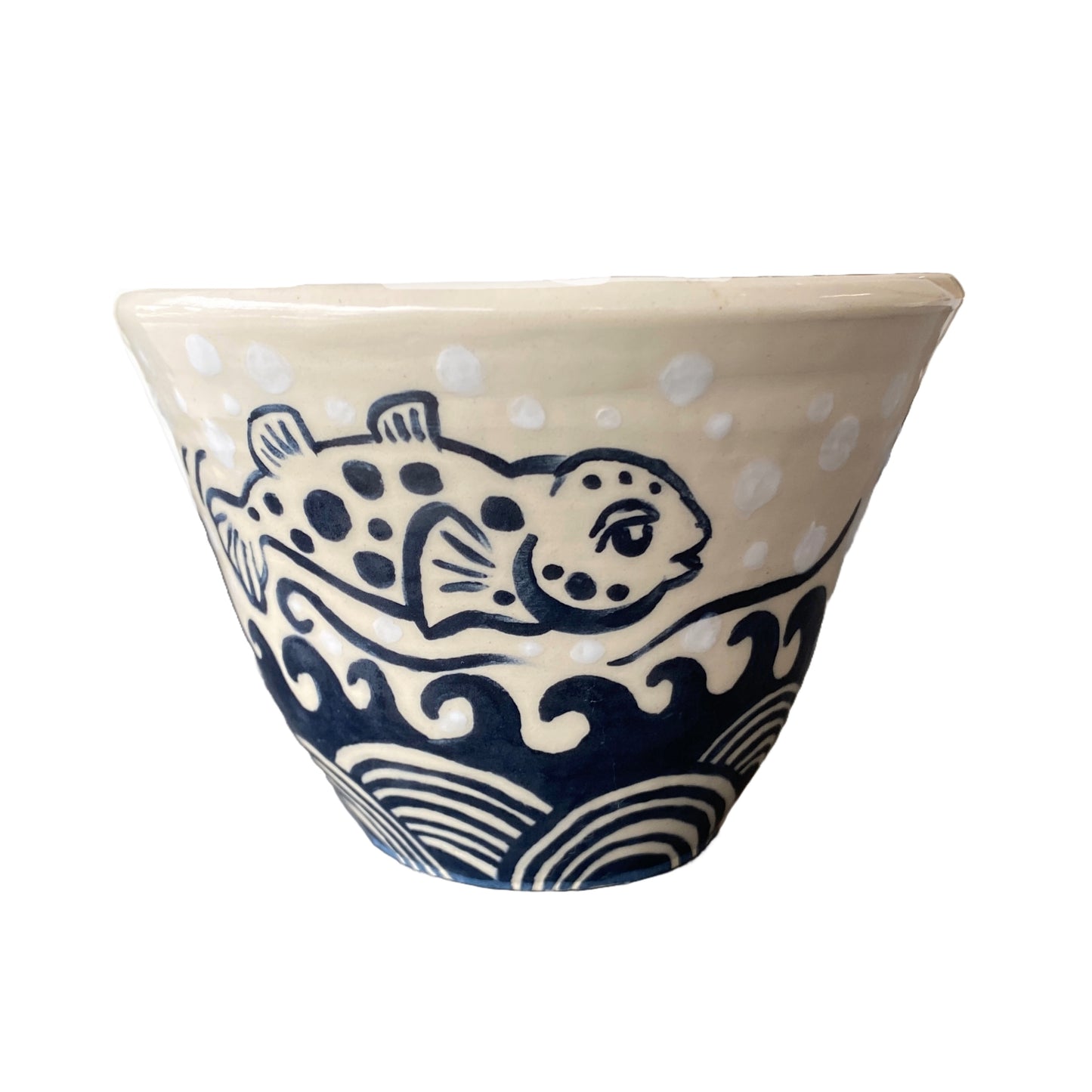 JANE JEHNE | 'Stoned Puffer Fish Series - Rice Bowl (3)' | Glazed Ceramic