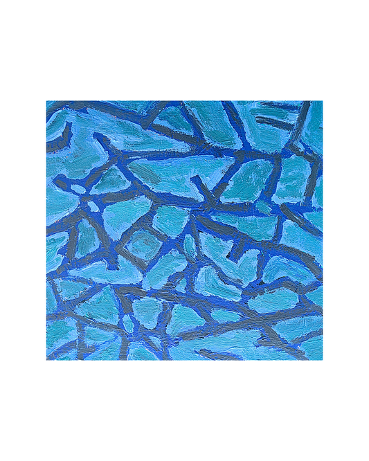 JACK WILKIE-JANS | ‘Untitled’ (Blue) | Acrylic on Canvas