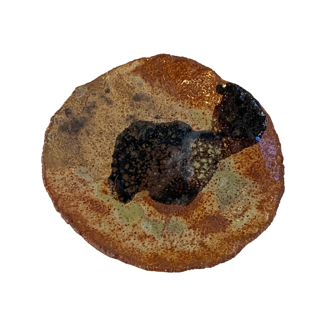 KAT HALL | ‘Forest Floor’ Small Tapas Plate | ceramic dish