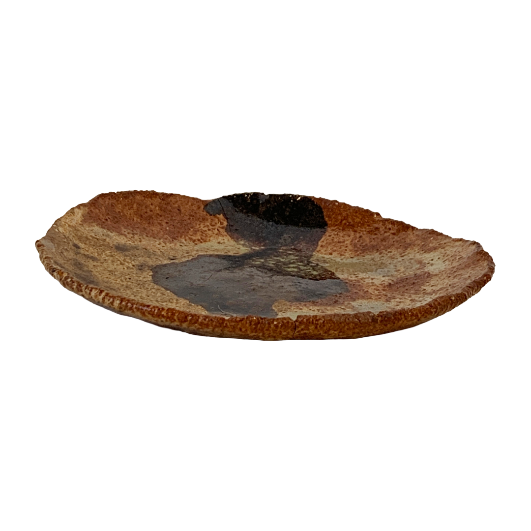 KAT HALL | ‘Forest Floor’ Small Tapas Plate | ceramic dish