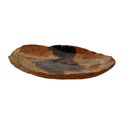 KAT HALL | ‘Forest Floor’ Small Tapas Plate | ceramic dish