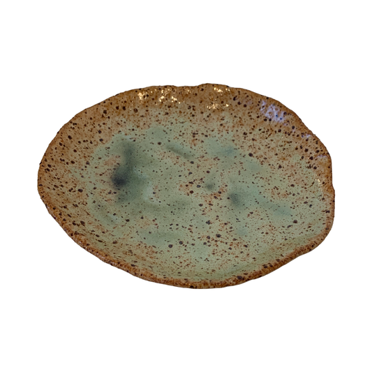 KAT HALL | ‘Jade Small Tapas Plate' | ceramic dish