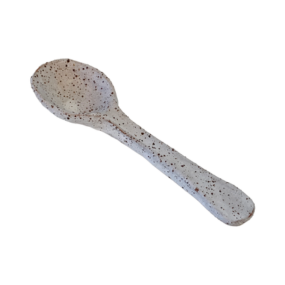 KAT HALL | ‘Moonphase Spoon’ – Med / Lge | hand built ceramic spoon