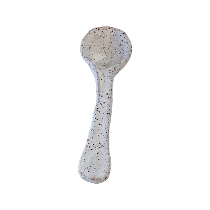 KAT HALL | ‘Moonphase Spoon’ – Med / Lge | hand built ceramic spoon