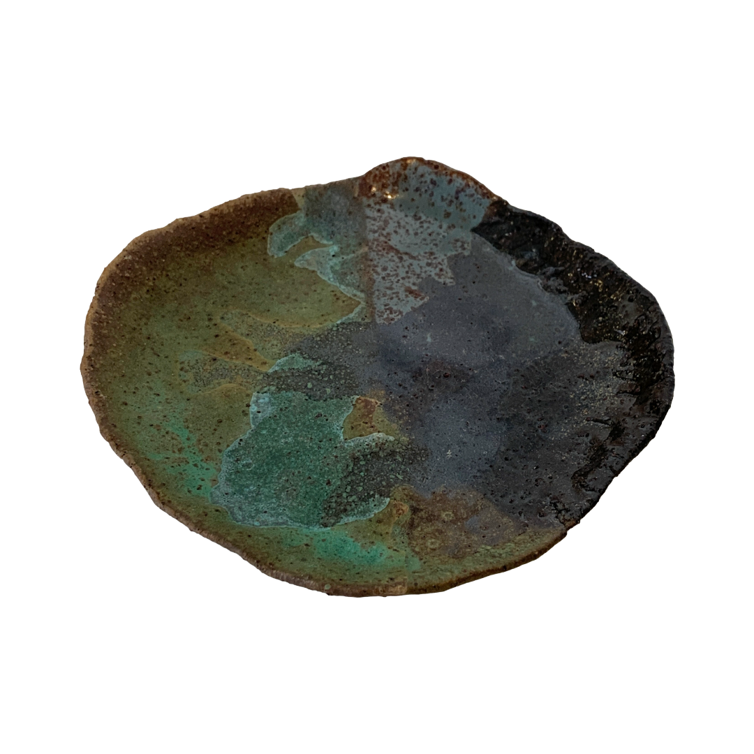KAT HALL | ‘Forest Floor Plate’ - Medium | Ceramic Plate