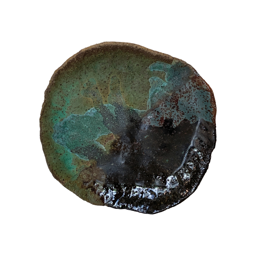 KAT HALL | ‘Forest Floor Plate’ - Medium | Ceramic Plate