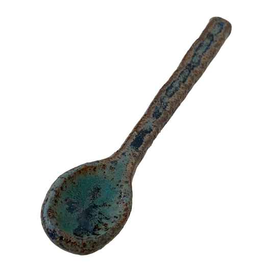 KAT HALL | ‘Forest Floor Long Spoon' | ceramic spoon