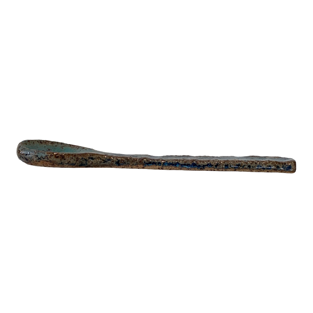 KAT HALL | ‘Forest Floor Long Spoon' | ceramic spoon