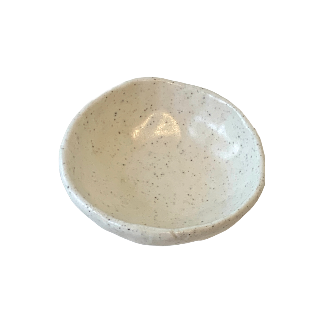 KAT HALL | ‘Speckled White Tiny Bowl’ | Ceramic Bowl