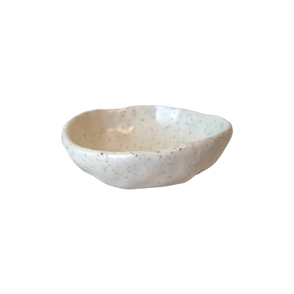 KAT HALL | ‘Speckled White Tiny Bowl’ | Ceramic Bowl