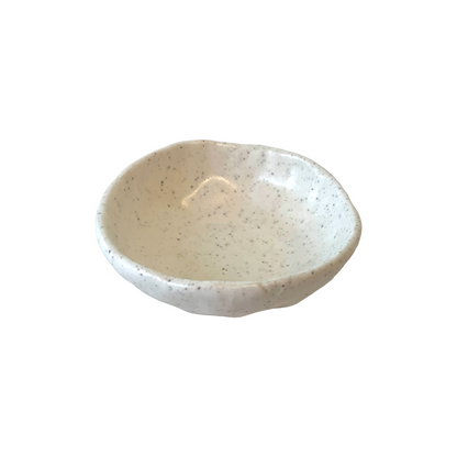 KAT HALL | ‘Speckled White Tiny Bowl’ | Ceramic Bowl