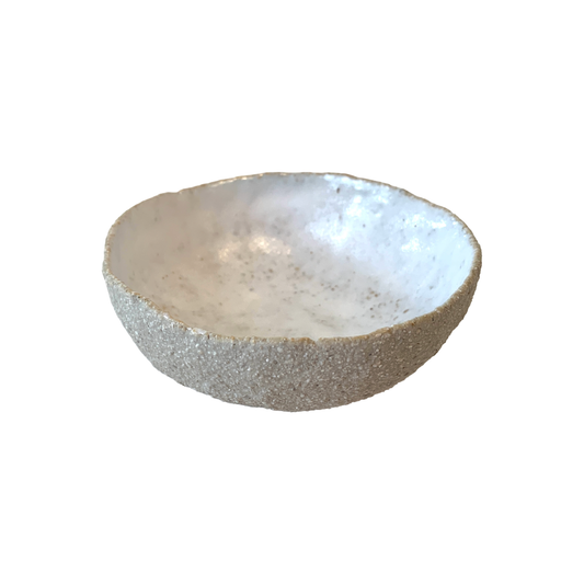 KAT HALL | ‘White Small Bowl’ | Glazed Interior / Ceramic Bowl