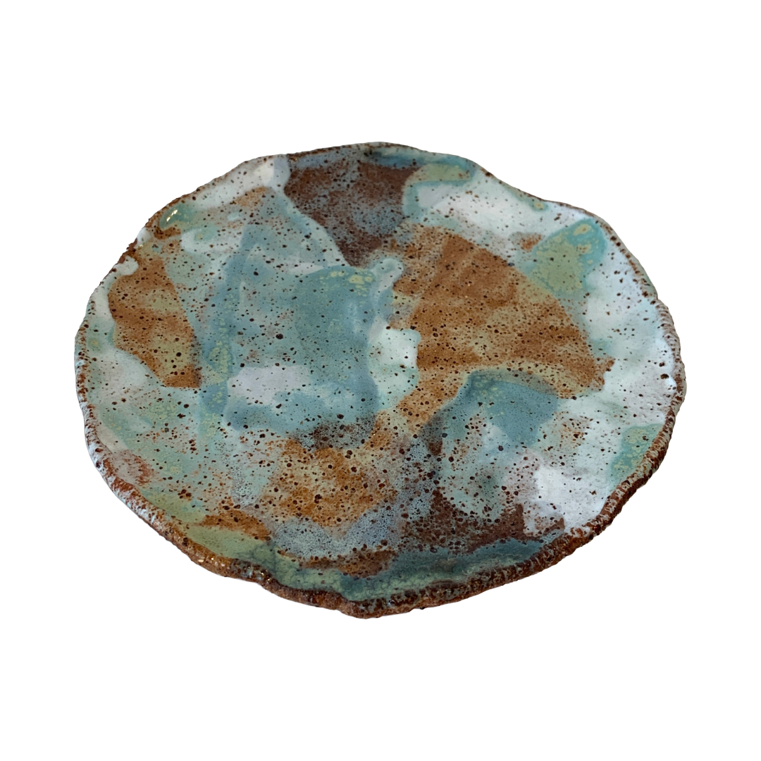 KAT HALL | ‘Jade Medium Plate’ | Ceramic Plate