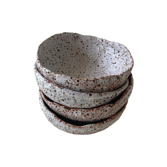 KAT HALL | 'Moon Phase - Set of 4 Small Bowls' | Ceramics