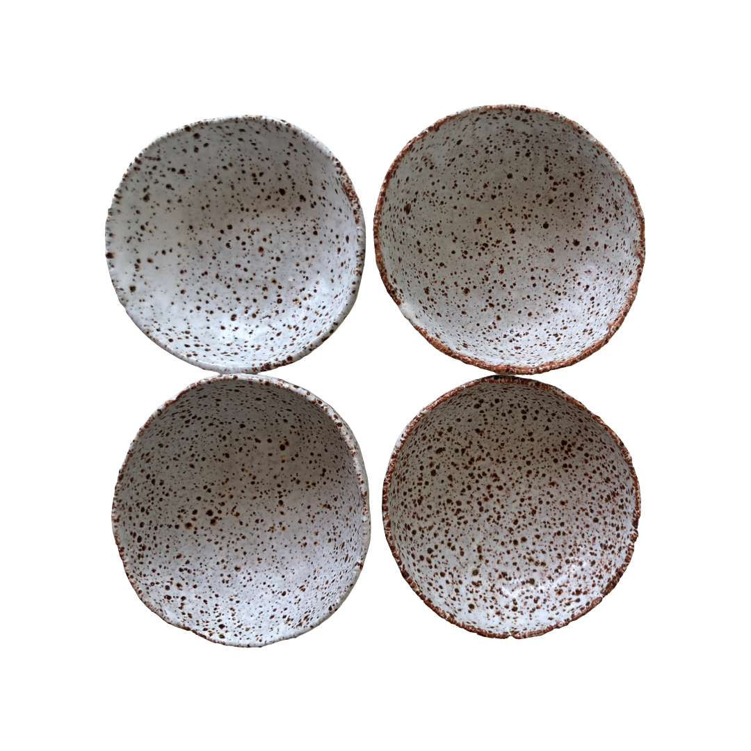 KAT HALL | 'Moon Phase - Set of 4 Small Bowls' | Ceramics