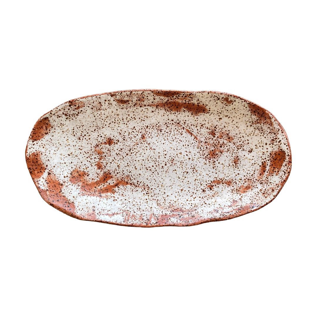 KAT HALL | 'Moon Phase - Long Platter' | Ceramic