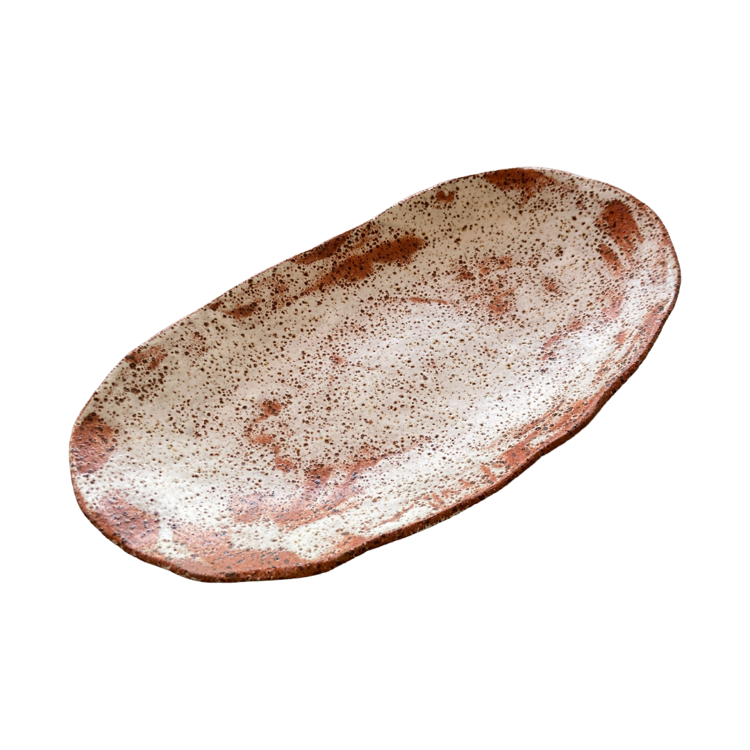 KAT HALL | 'Moon Phase - Long Platter' | Ceramic