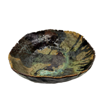 KAT HALL | 'Forest Floor – Salad bowl’ | Ceramic dish