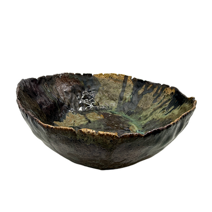 KAT HALL | 'Forest Floor – Salad bowl’ | Ceramic dish