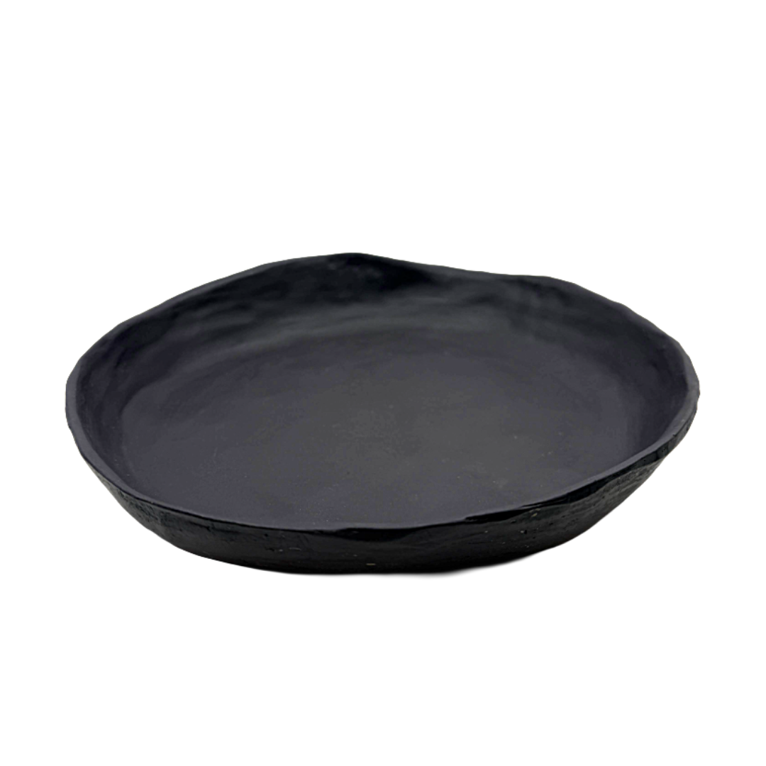 KAT HALL | 'Black Stone’ – Large bowl | Ceramic dish