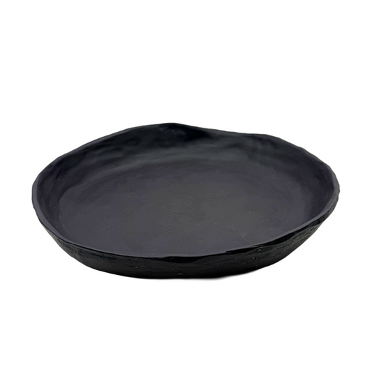 KAT HALL | 'Black Stone’ – Large bowl | Ceramic dish