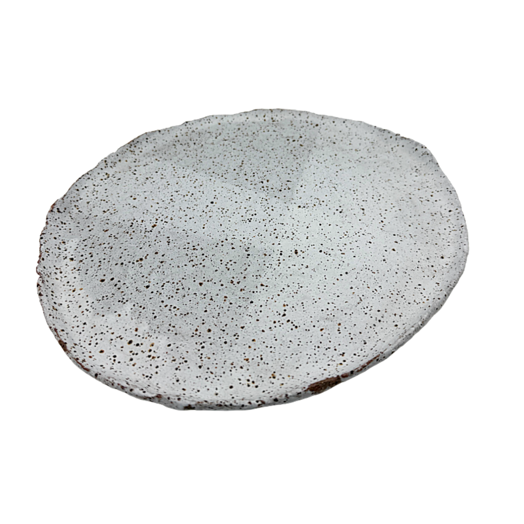 KAT HALL | 'Moon Phase – Large flat plate’ | Ceramic dish