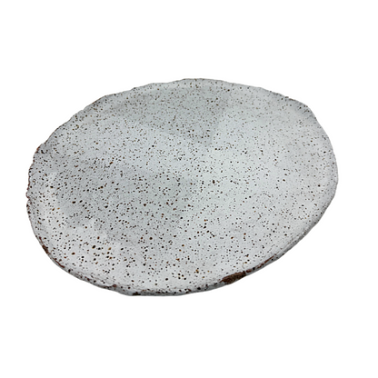 KAT HALL | 'Moon Phase – Large flat plate’ | Ceramic dish