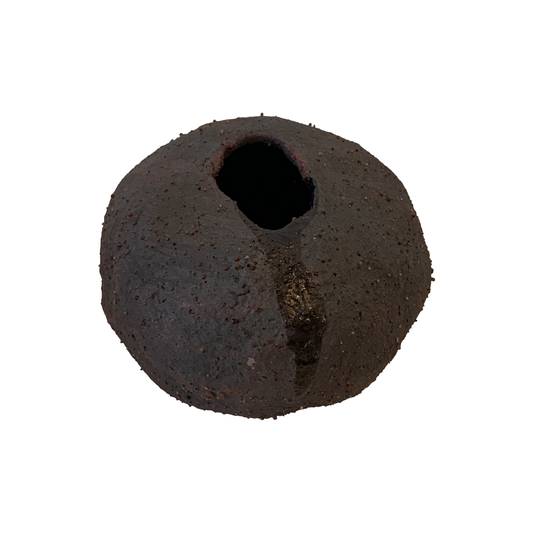 KAT HALL | ‘Terra Pod Vase’ - Small / Round | Ceramic Vase