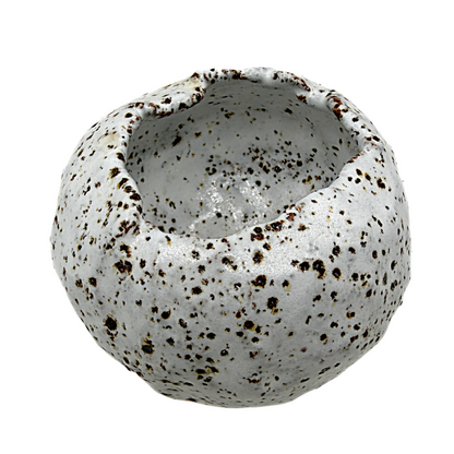 KAT HALL | ‘Luna Pod Vase II’ - Medium / Round | Ceramic Vase