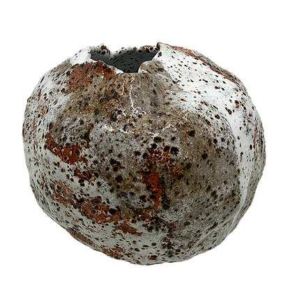 KAT HALL | ‘Luna Pod Vase I’ – Large / Round | Ceramic Vase