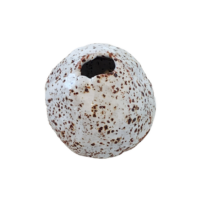 KAT HALL | ‘Luna Pod Vase III’ - Small / Round | Ceramic Vase