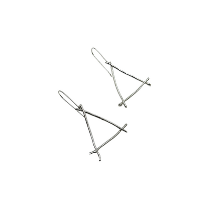 Kate Hunter | ‘Fire Element’ | Earrings | Silver