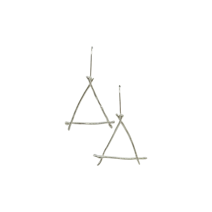 Kate Hunter | ‘Fire Element’ | Earrings | Silver